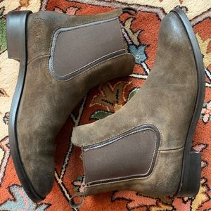 Thursday Boot Co. Duchess Dark Olive Suede
